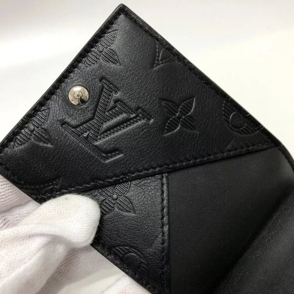 LOUIS VUITTON M81526 Monogram Shadow Hybrid Wallet Card Case coin purse - Picture 14 of 15